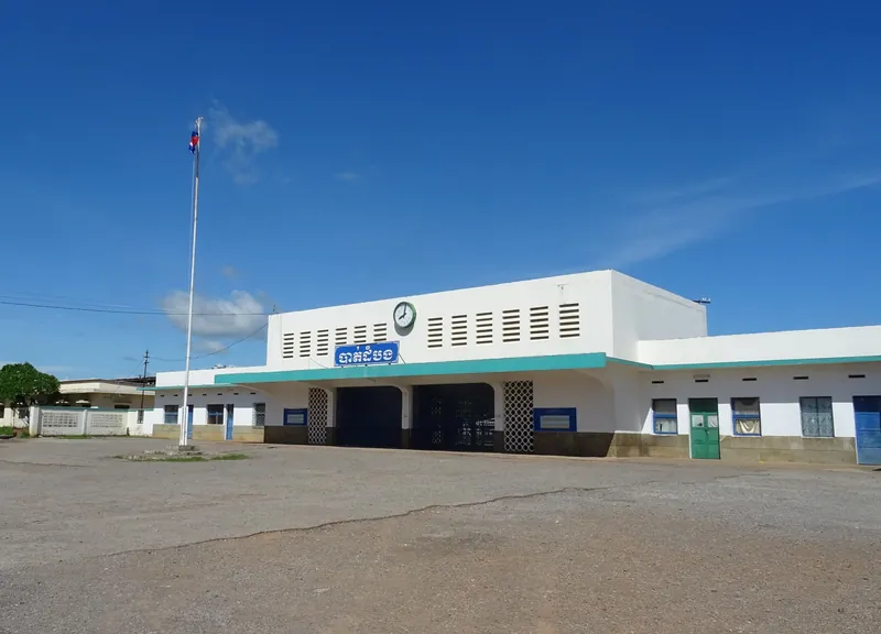 Battambang Royal Railway Station, a 1930s-style station building