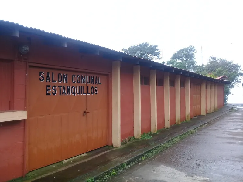 Community hall (salón comunal) of Estanquillos village in Atenas canton