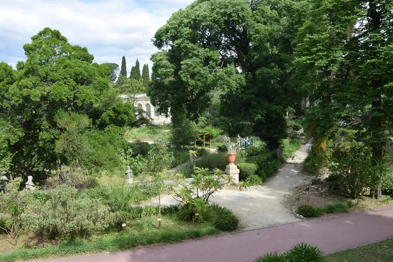 Jardin des plantes in Montpellier, der älteste botanische Garten Frankreichs von 1593