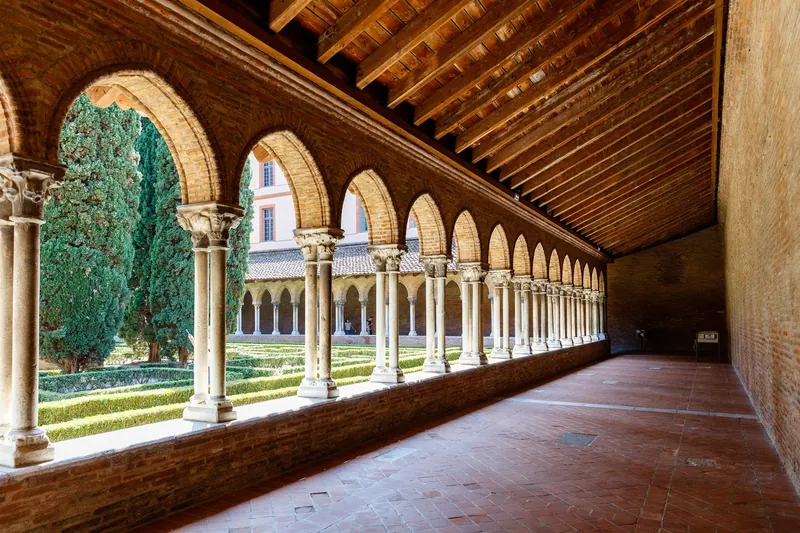Kreuzgang des Jakobinerklosters in Toulouse aus den Jahren 1306 bis 1309