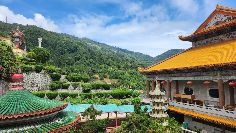 Buddhistische Tempelanlage Kek Lok Si bei Air Itam auf Penang