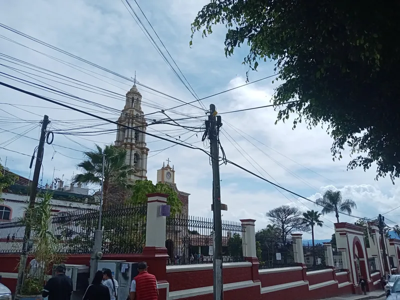 Parish church of San Andrés Apóstol in central Ajijic