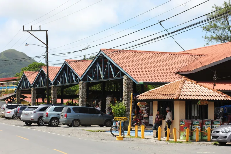 Markthalle von El Valle de Antón an der Hauptstraße