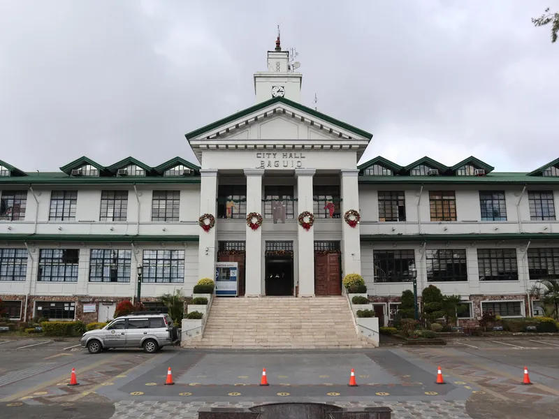 Rathaus (City Hall) von Baguio City aus der amerikanischen Kolonialzeit