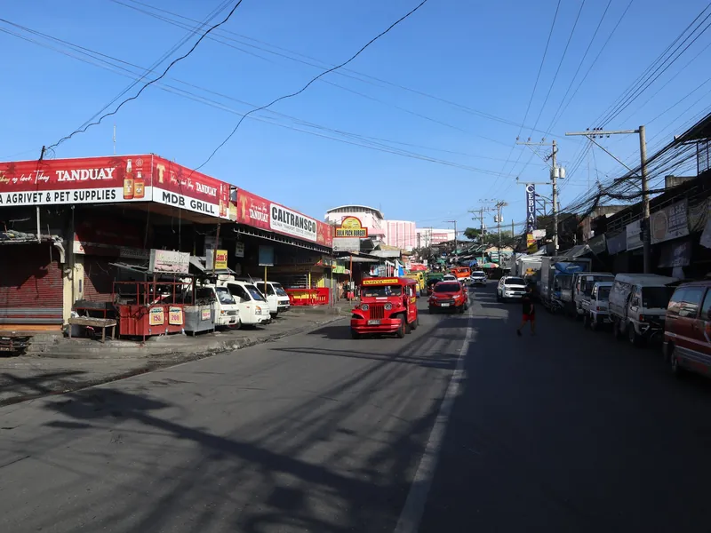 Magallanes Street in the Bankerohan market area of Davao City