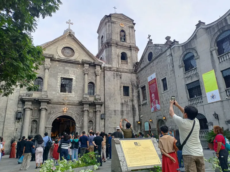 San-Agustin-Kirche in Intramuros, Manila, UNESCO-Welterbe und älteste Steinkirche der Philippinen