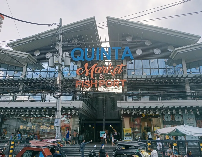Quinta Market and Fish Port im Stadtteil Quiapo in Manila