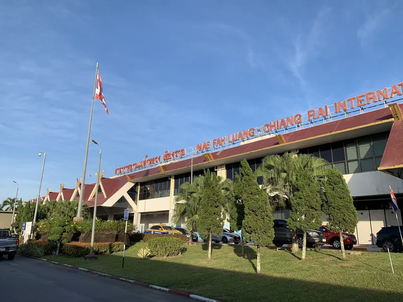 Terminalgebäude des Flughafens Mae Fah Luang – Chiang Rai